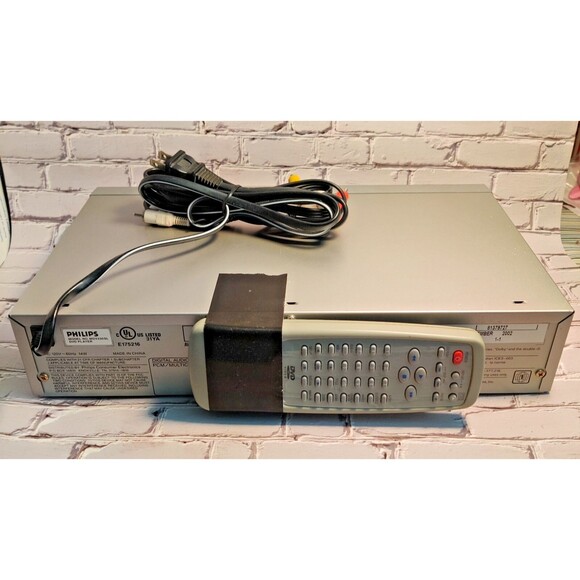 Magnavox Philips DVD/CD/MP3 Player Combo w/ Remote,TruSurround Sound - Tested - Picture 2 of 12